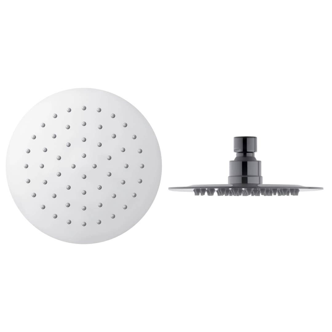 Grifería Ducha Fija Extra Fija sin Brazo Cromado 200 mm