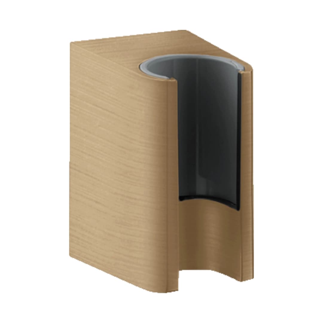 Set Soporte Fijo de Ducha One Bronce Cepillado