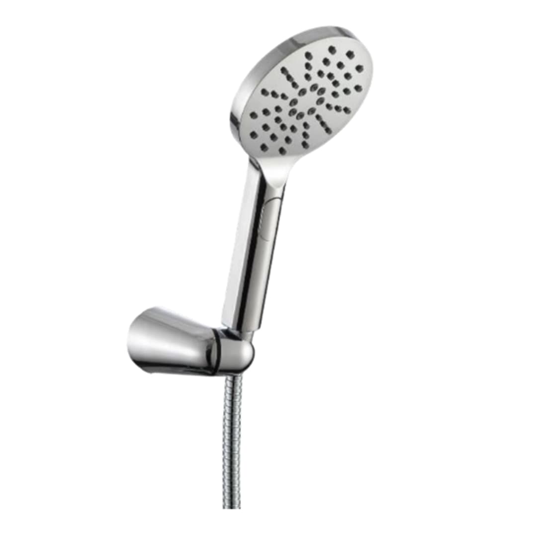 Pack Ducha Fija con Mezclador y Soporte de Ducha Cromo