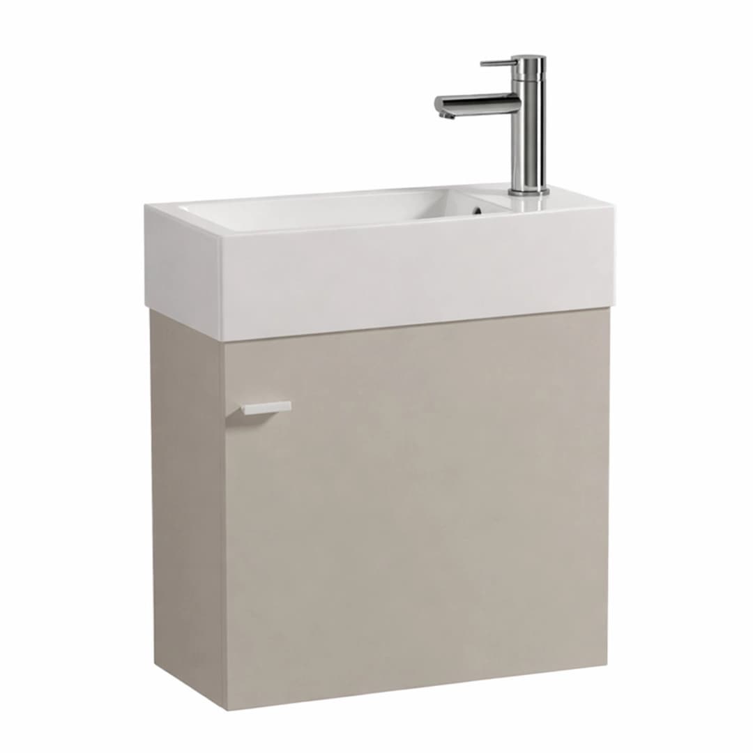 Mueble de Baño Filadelfia con Lavamanos 500x250x640 mm 1 Puerta Beige