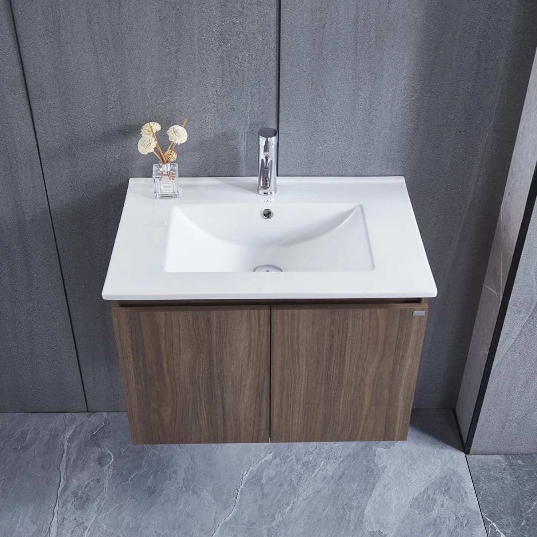 Mueble de Baño Queen con Lavamanos 600 mm 2 Puertas Choco