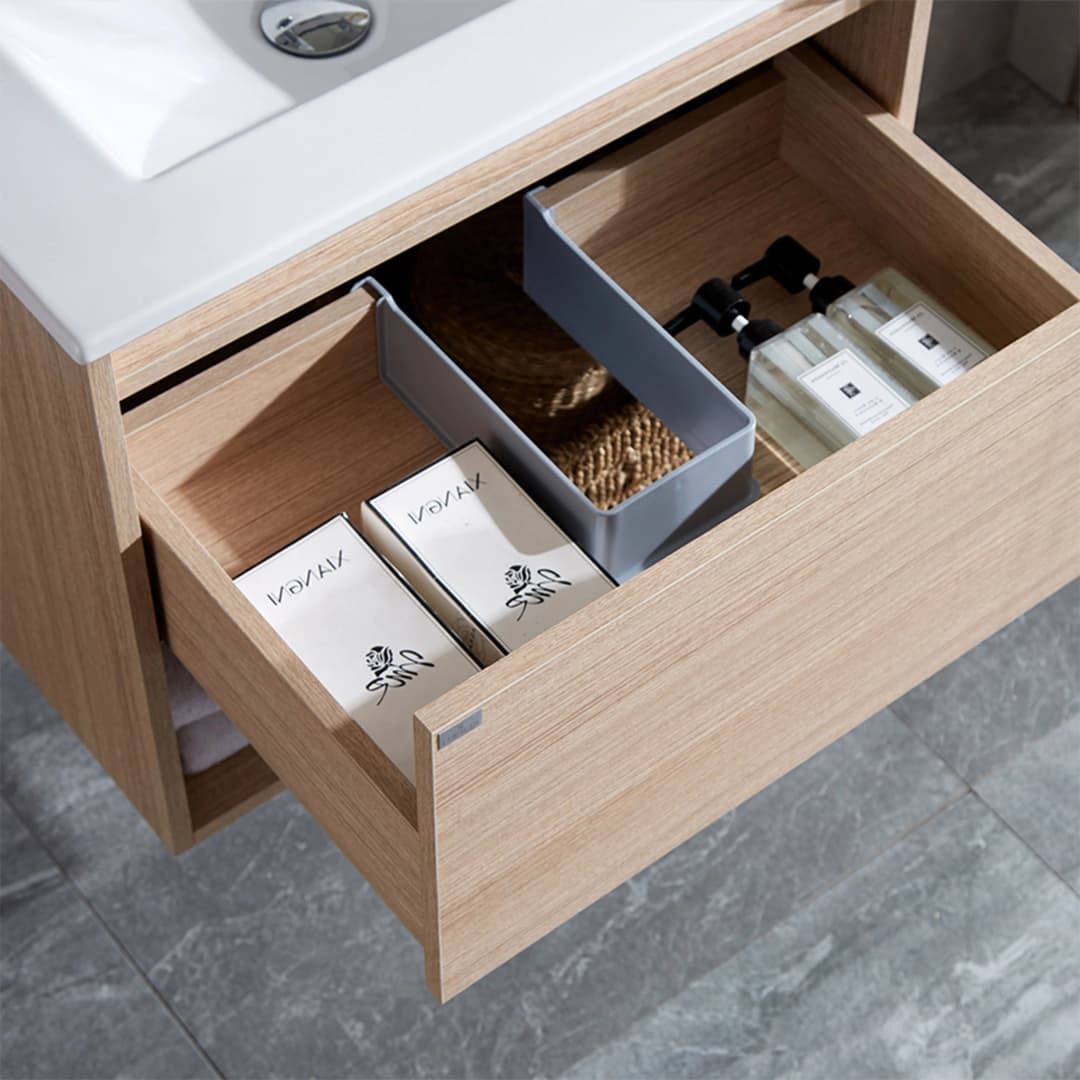 Mueble de Baño Queen con Lavamanos 500 mm 1 Cajón y Repisa Soft