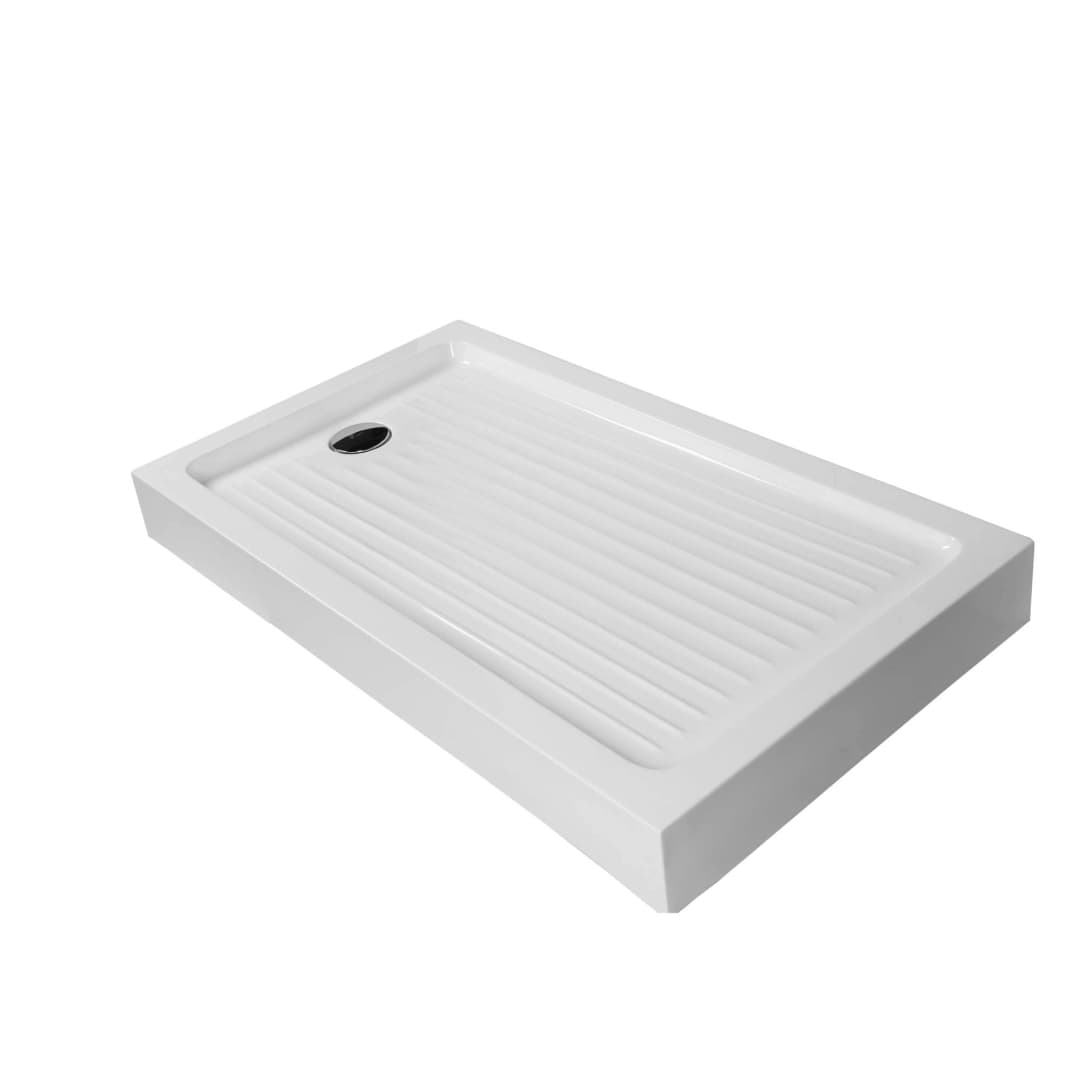 Receptáculo Zen con Desagüe Blanco 1300x700 mm