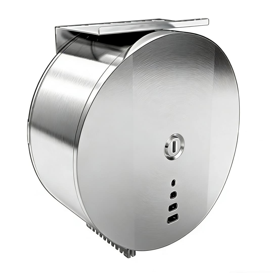 Portarollo Public Acero Inoxidable 304 27x26x14 cm