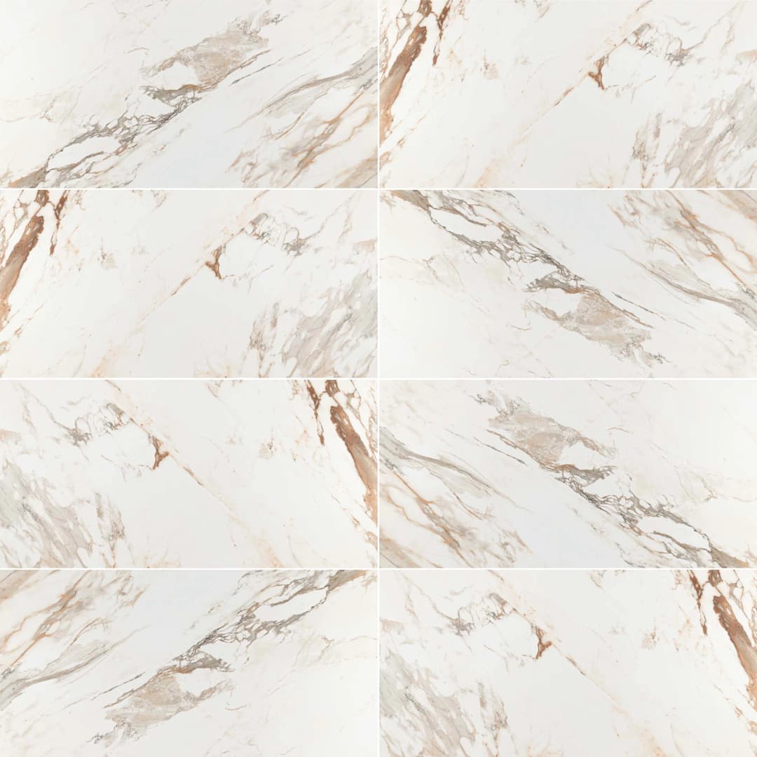 Porcelanato Golden Calacatta Silk Mate 60x120 cm