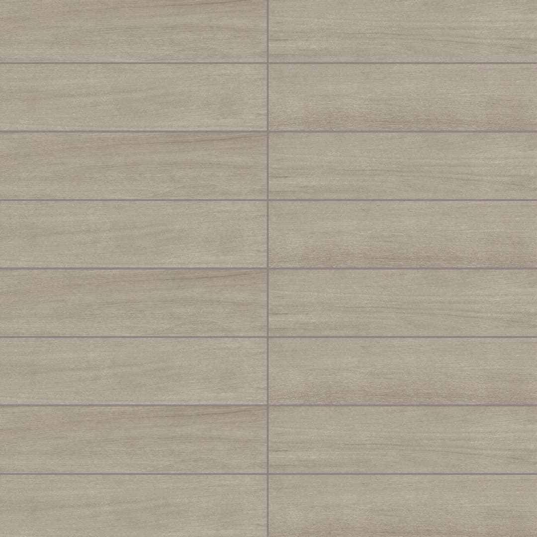 Gres Porcelánico Dakka Greige Mate 15x60 cm