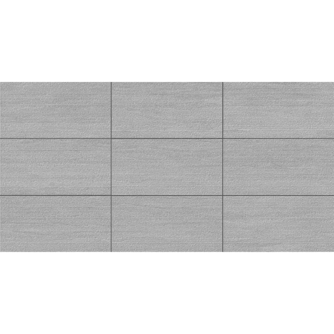 Porcelanato Venetto Vein Stripes Grey Mate 30x60 cm