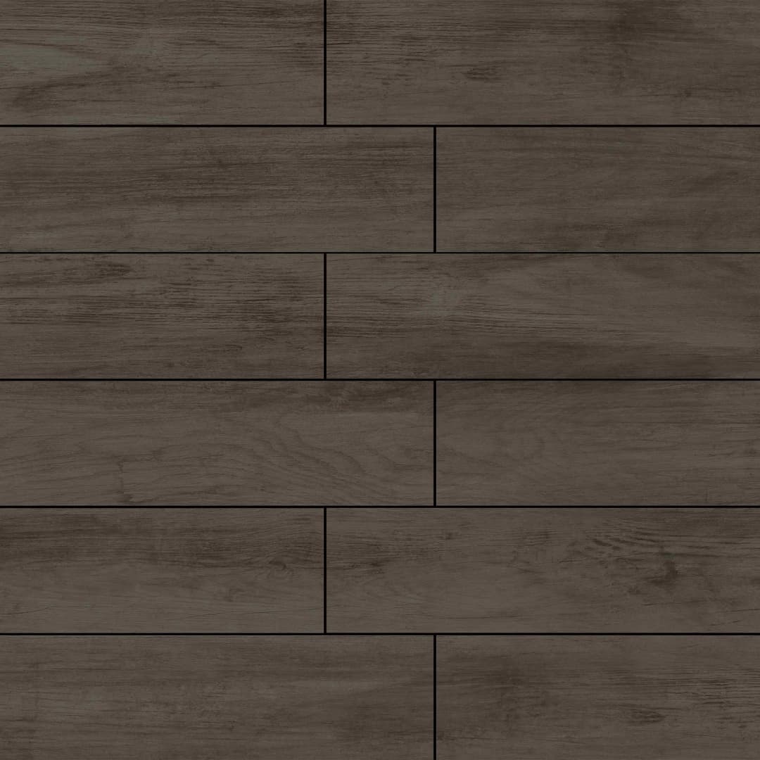 Gres Porcelanico Cairo Black Mate 15x60 cm