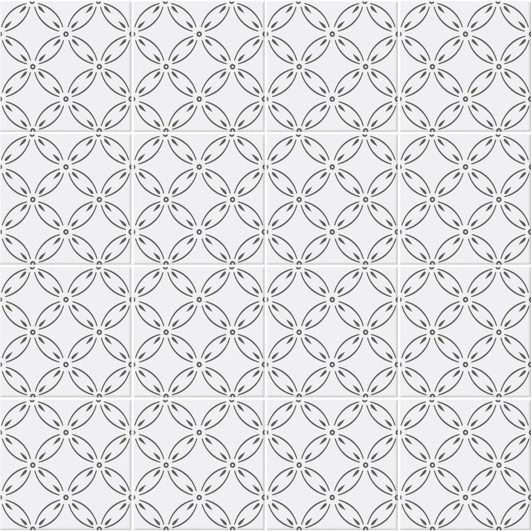Cerámica Dolcevita Petali Blanco Mate 20x20 cm
