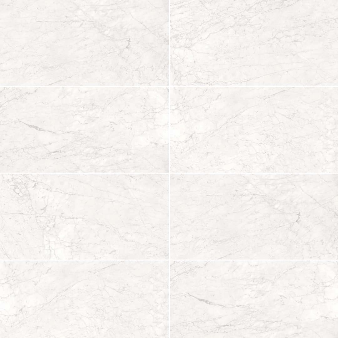 Porcelanato Classic Carrara Blanco Pulido 60x120 cm