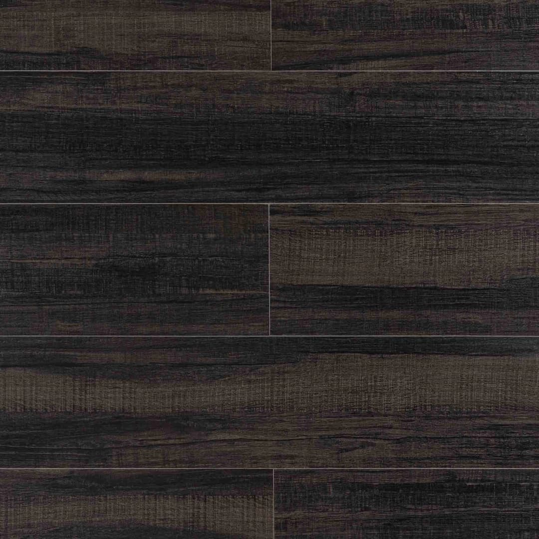 Gres Porcelánico Dakar Black Mate 15x60 cm