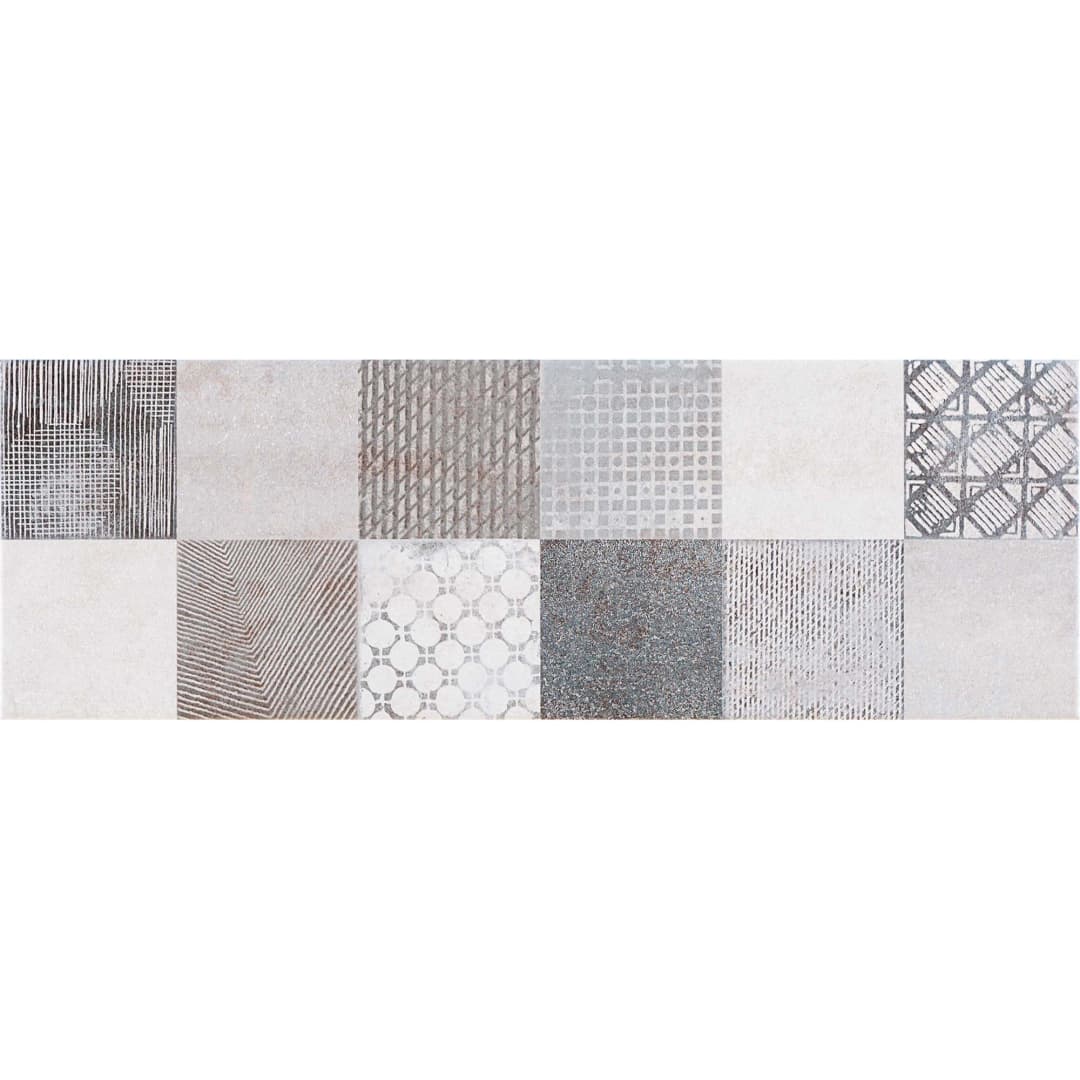 Cerámica Muro Brienz Ceniza Deco 20x60 cm