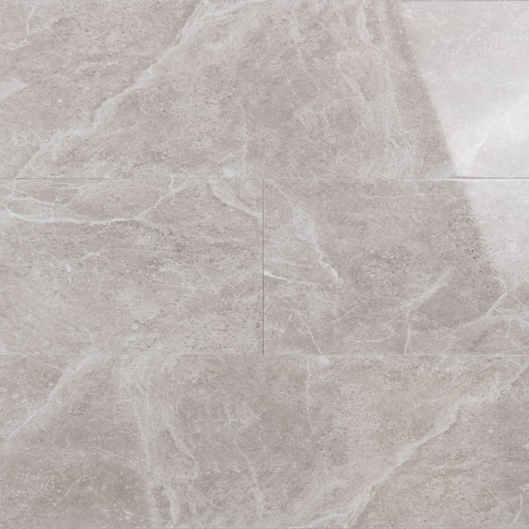 Cerámica Muro Artic Stone Gris/Café Brillante 30x90 cm