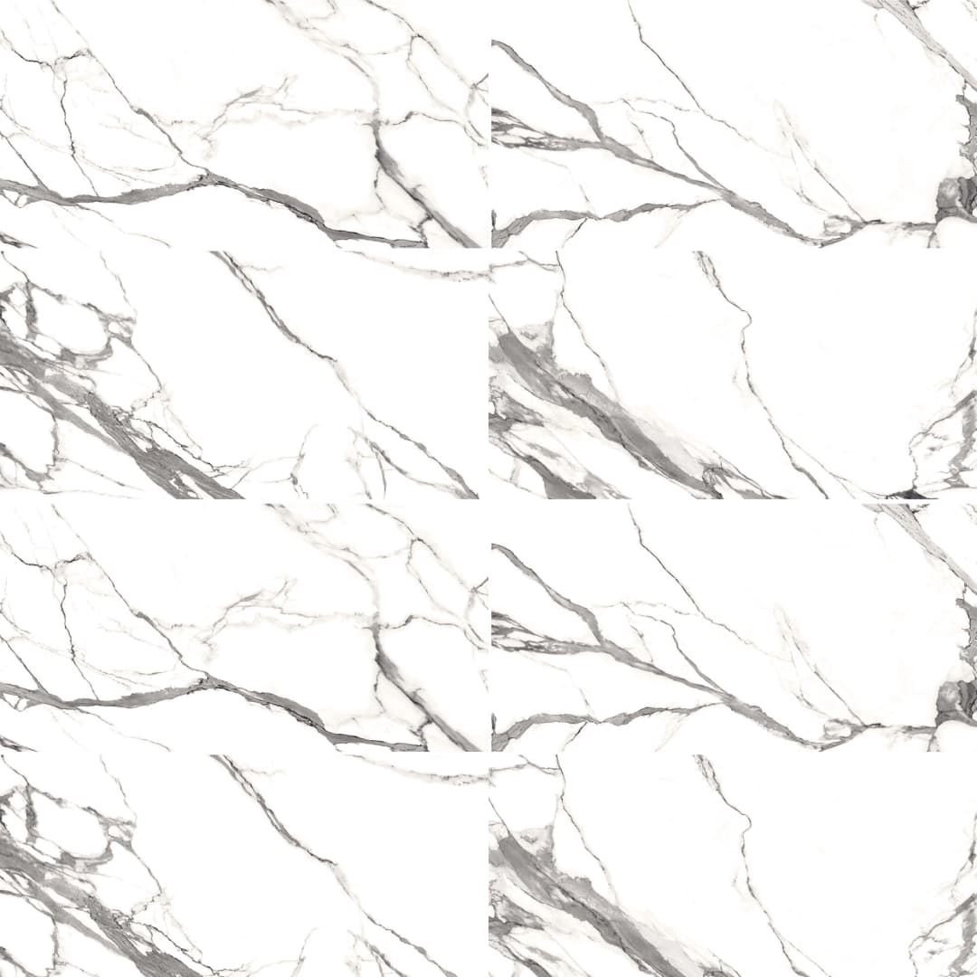 Porcelanato Calacatta Venato Blanco Pulido 60x120 cm