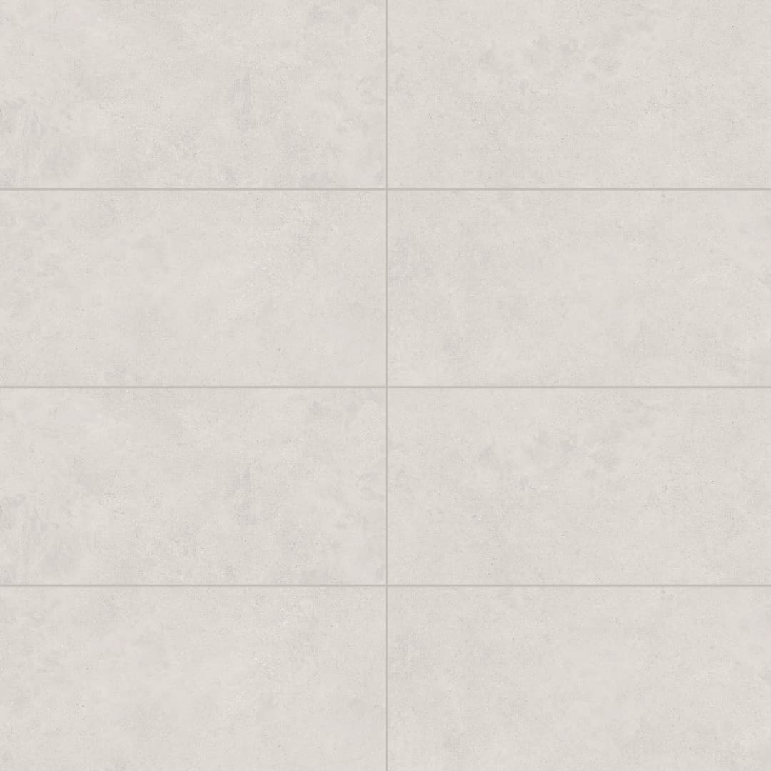 Porcelanato Luxor Concrete Bianco Mate 60x120 cm