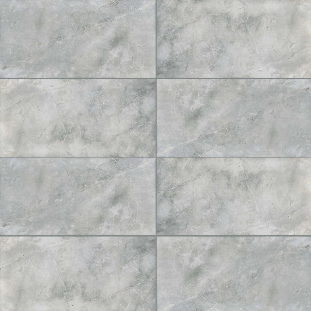 Porcelanato Mármol Strazza Gris Mate 60x120 cm
