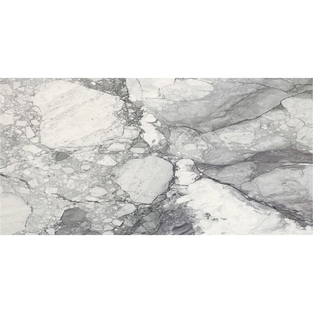 Porcelanato Illusion Snow Lux Brillante 60x120
