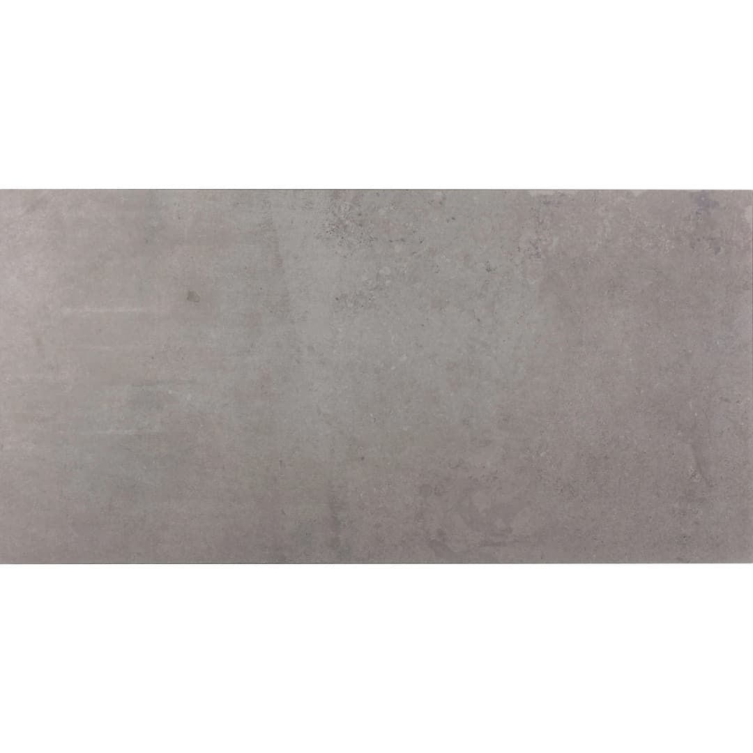 Gres Porcelánico Tracks Grey Mate 45x90 cm