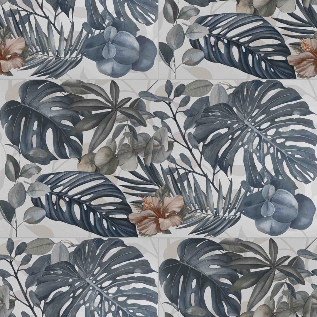 Porcelanato Lifefull Tropic Multicolor 60x120 cm