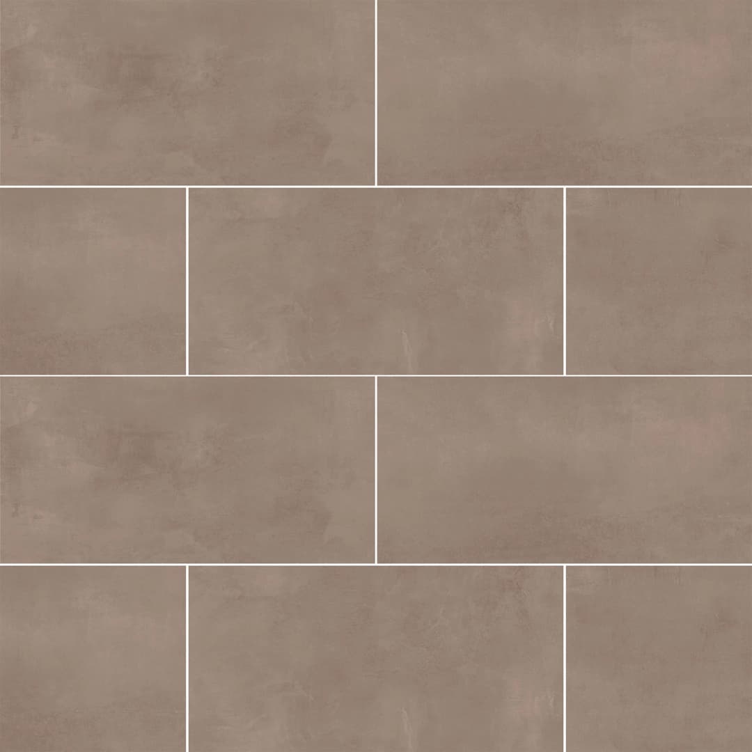 Porcelanato Creta Clay Café Mate 60x120 cm