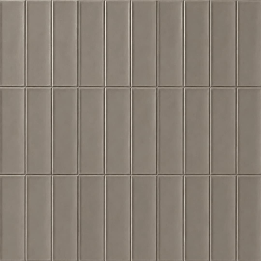 Cerámica Muro Vivant Fendi Café Mate 07x24.4 cm