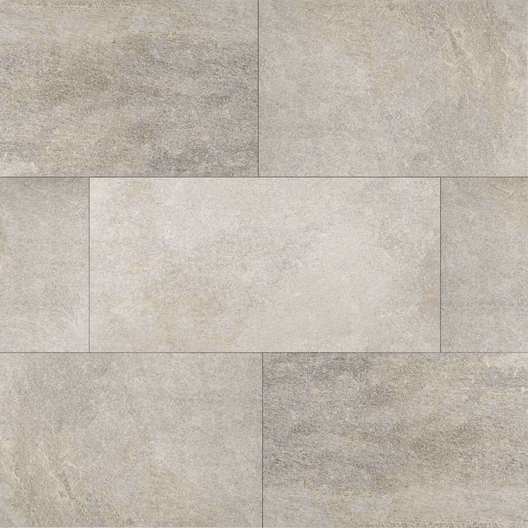Porcelanato Kavastone Grey Natural Mate Antideslizante 45x90 cm