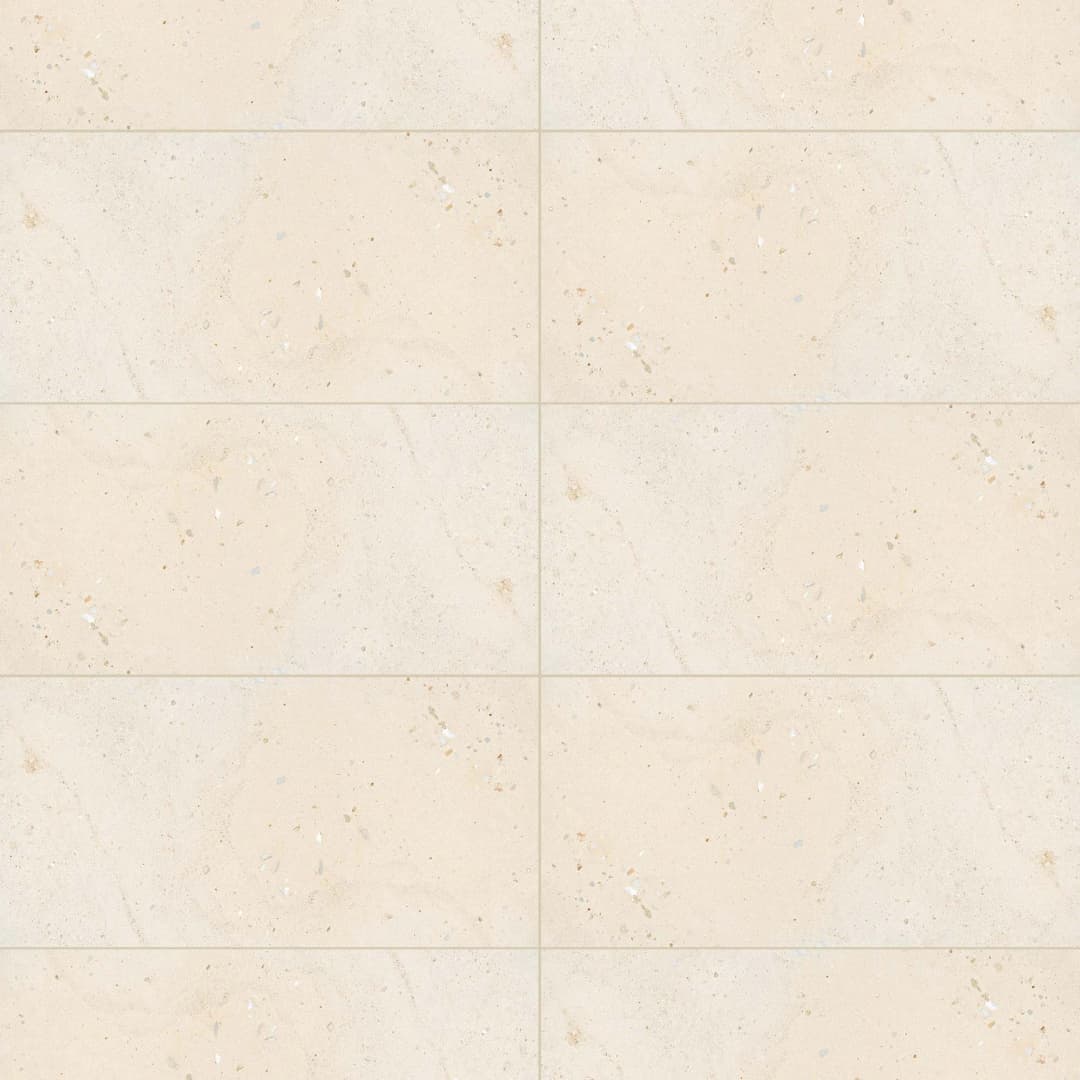 Porcelanato I Ciottoli Sabbia Avorio Blanco Mate 60x120 cm