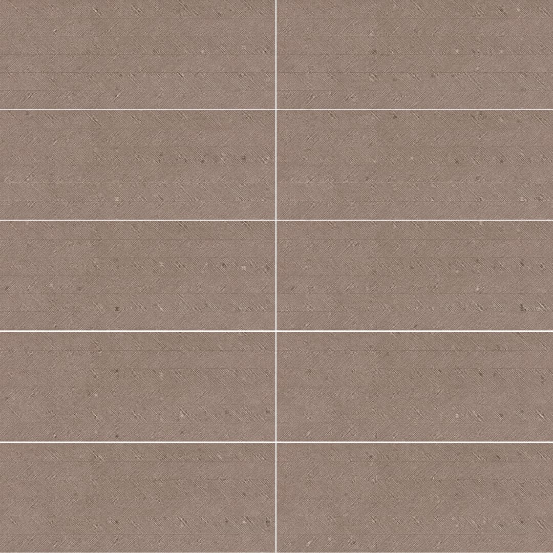 Cerámica Muro Tropieziene Greige Armee Mate 45x120 cm