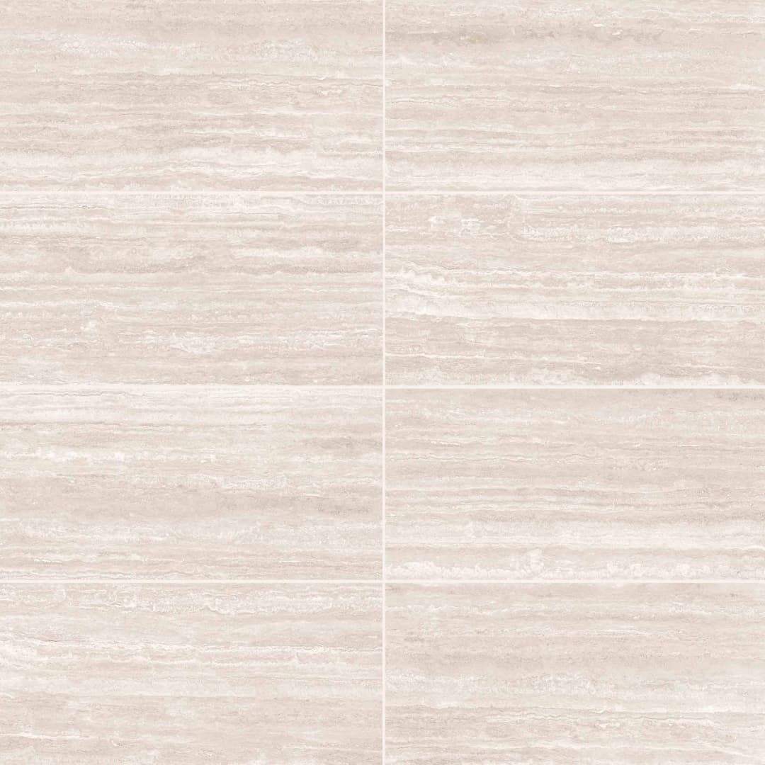 Porcelanato Travertino Vein Blanco Mate 60x120 cm