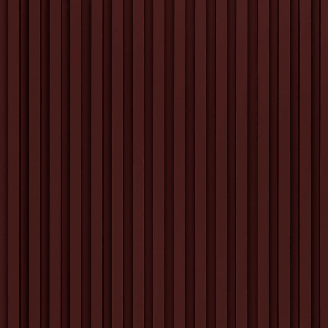 Palillaje Duvar WPC Burdeo 150x2850x25 mm