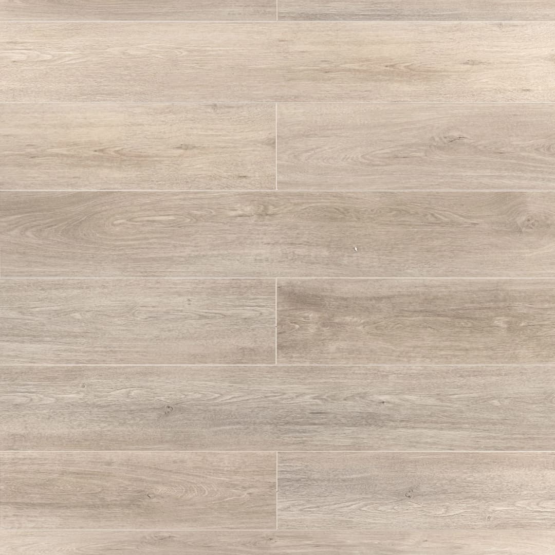 Piso Vinílico SPC Sakai White 1220x180x6 mm
