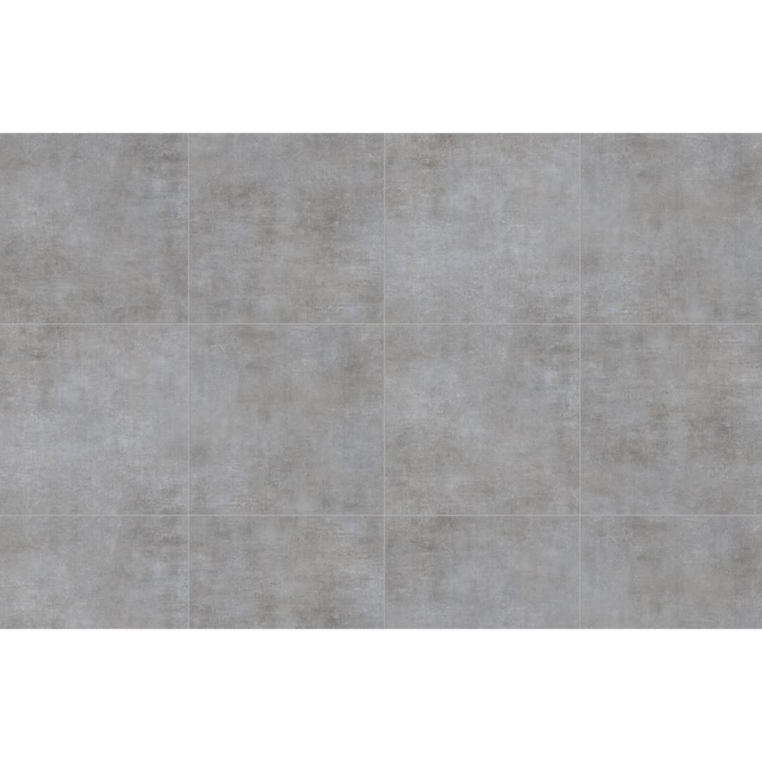 Piso Vinílico Loose Lay Alba Cement Grey 600x600 mm
