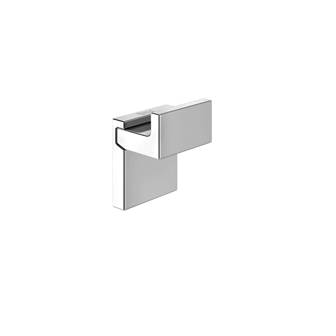 Percha Rubik Simple Latón Blanco 4x3.3x4.5 cm