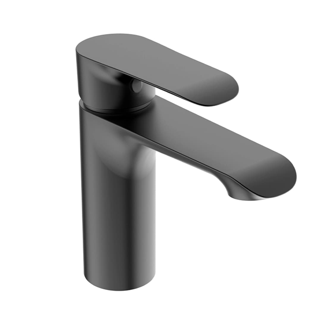 Grifería Lavamanos Urban Baja-N 9 cm Negro Mate