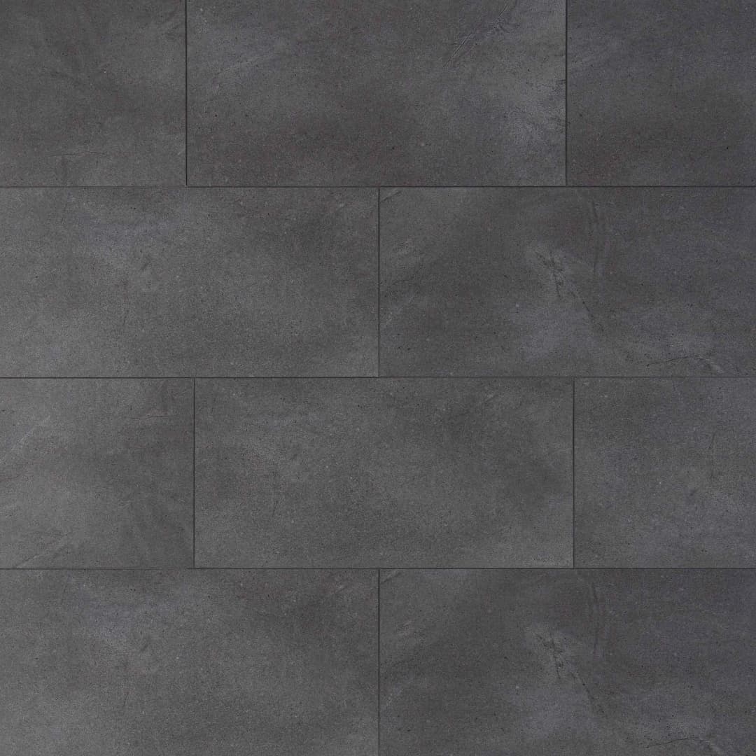 Piso Vinílico SPC Sharp Dark Grey 610x305 mm