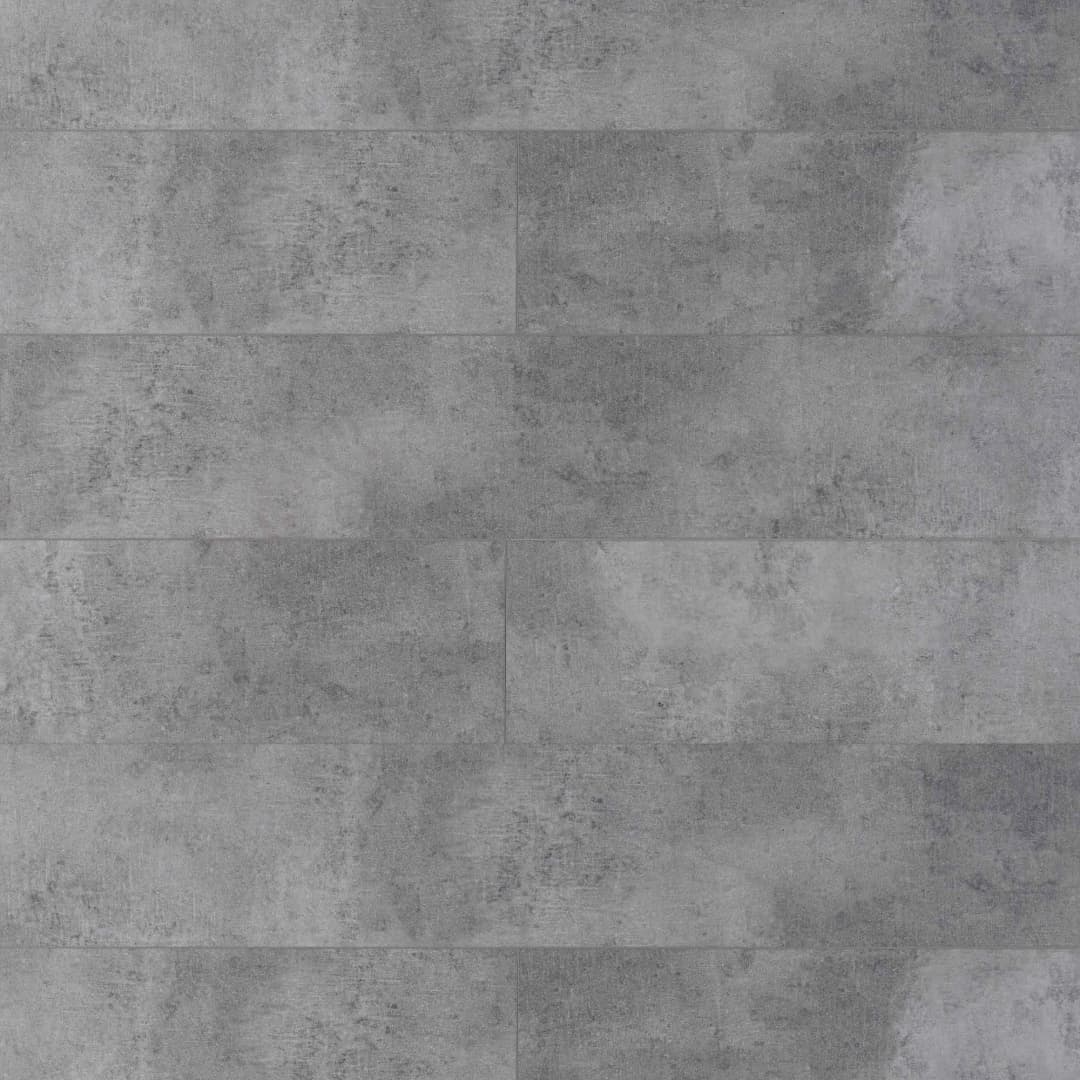 Piso Vinílico SPC Flow Dark Grey C/Bisel 1220x229 mm