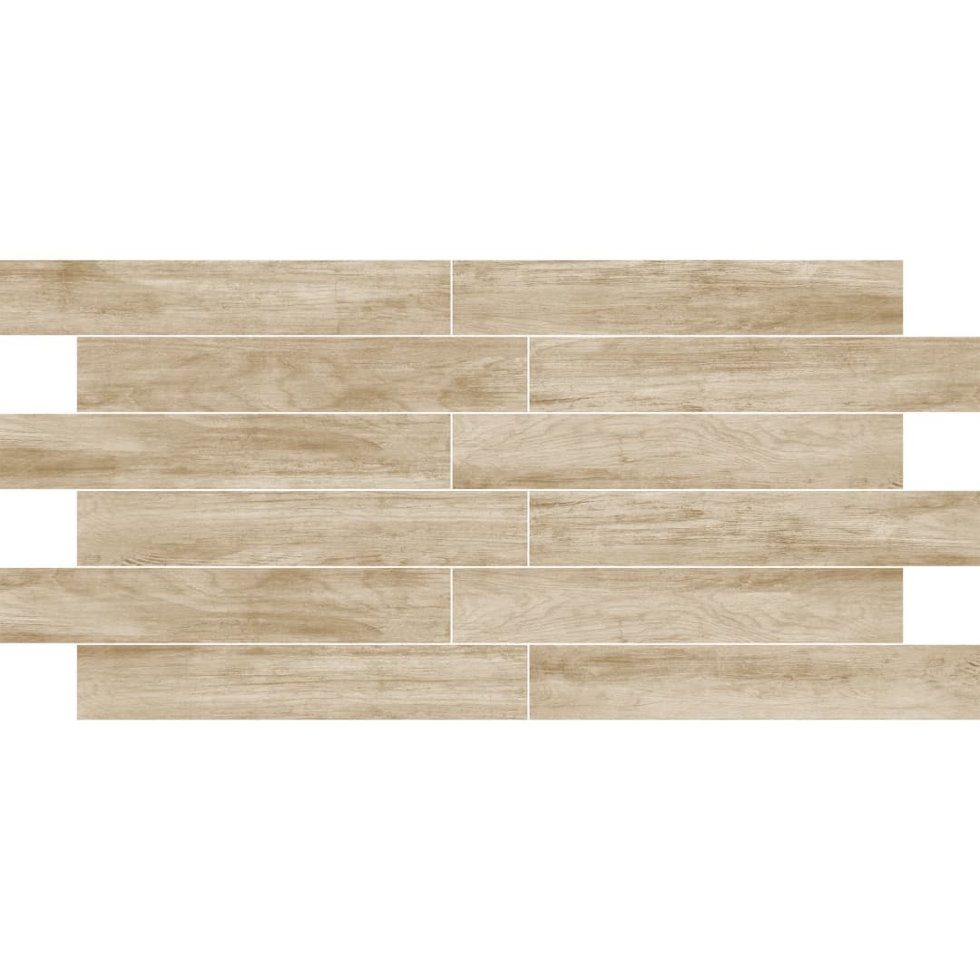 Porcelanato Cairo Caramel Mate 15x90 cm