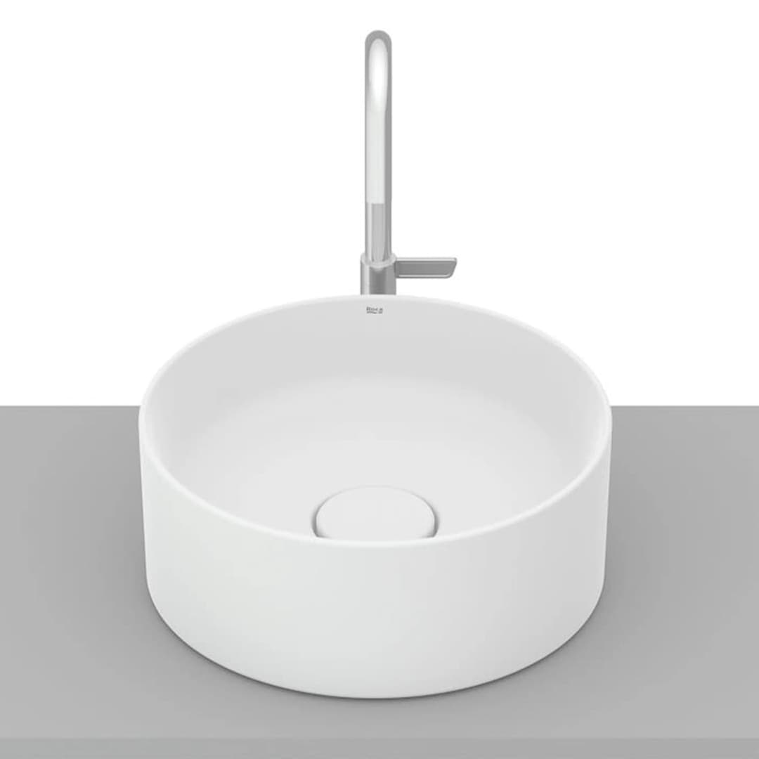 Lavamanos Terra T1 Redondo Blanco Mate 300x300x125 mm