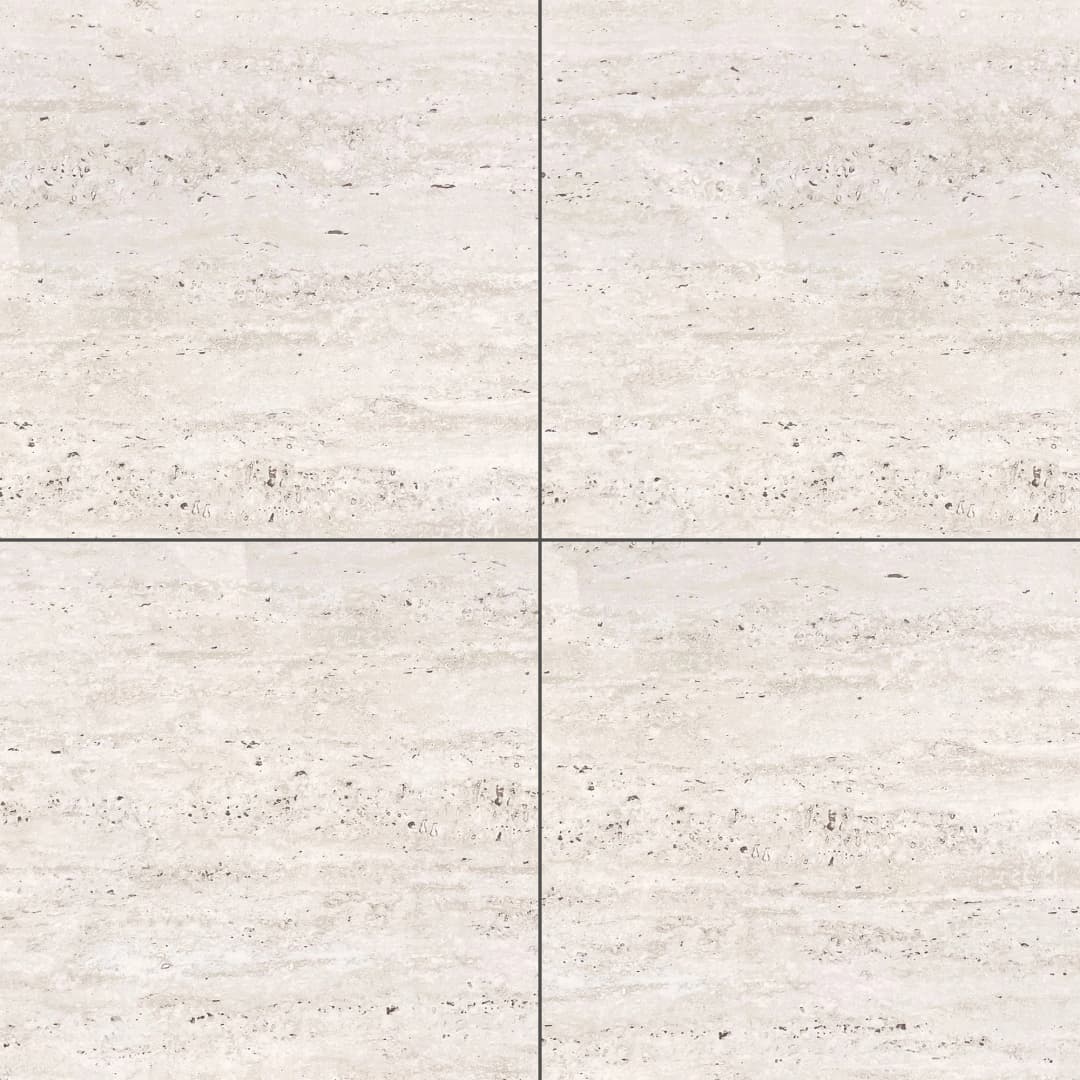 Porcelanato Travertino Arena Pulido 60x60 cm