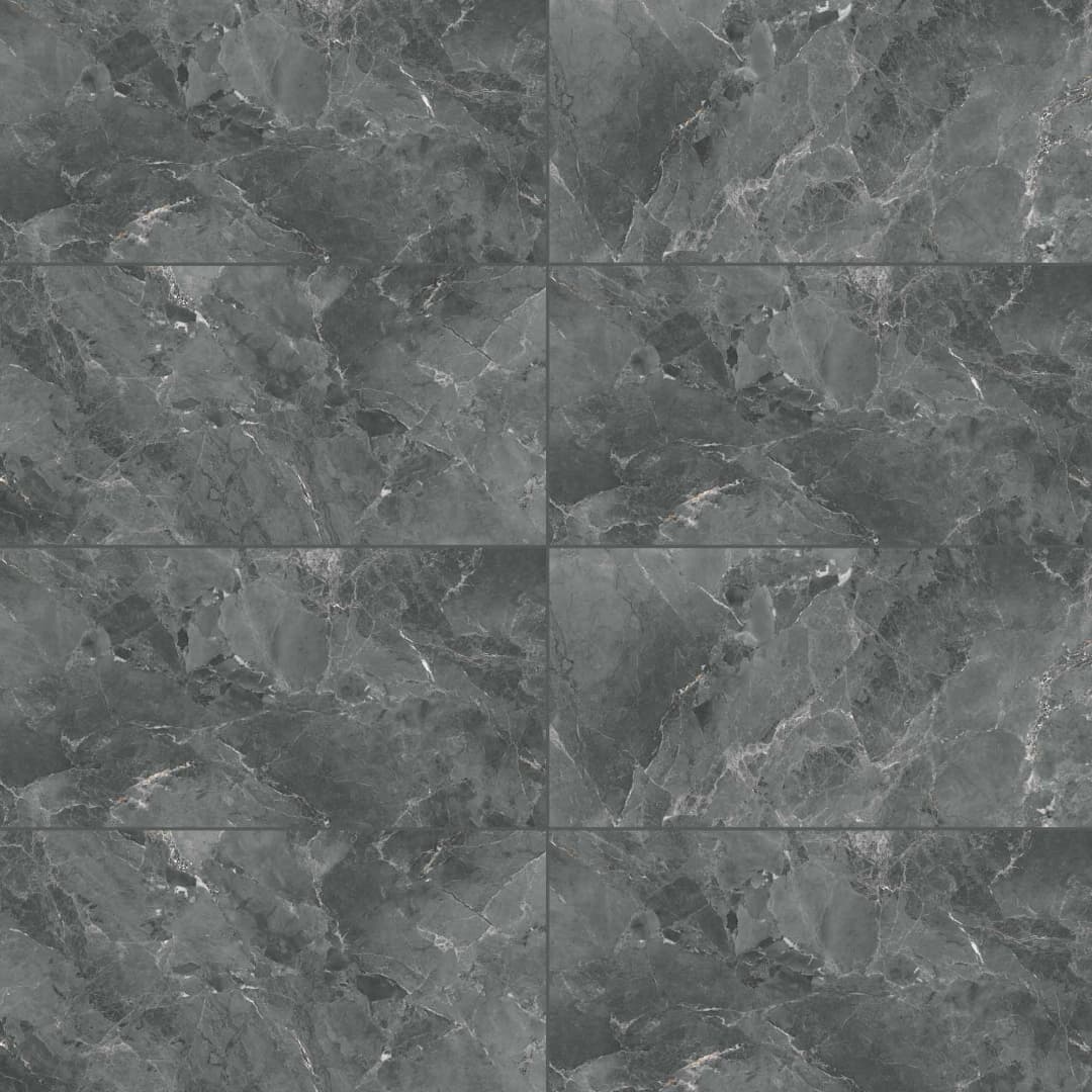 Gres Porcelanico Pacific Gris Oscuro Pulido 60x120 cm