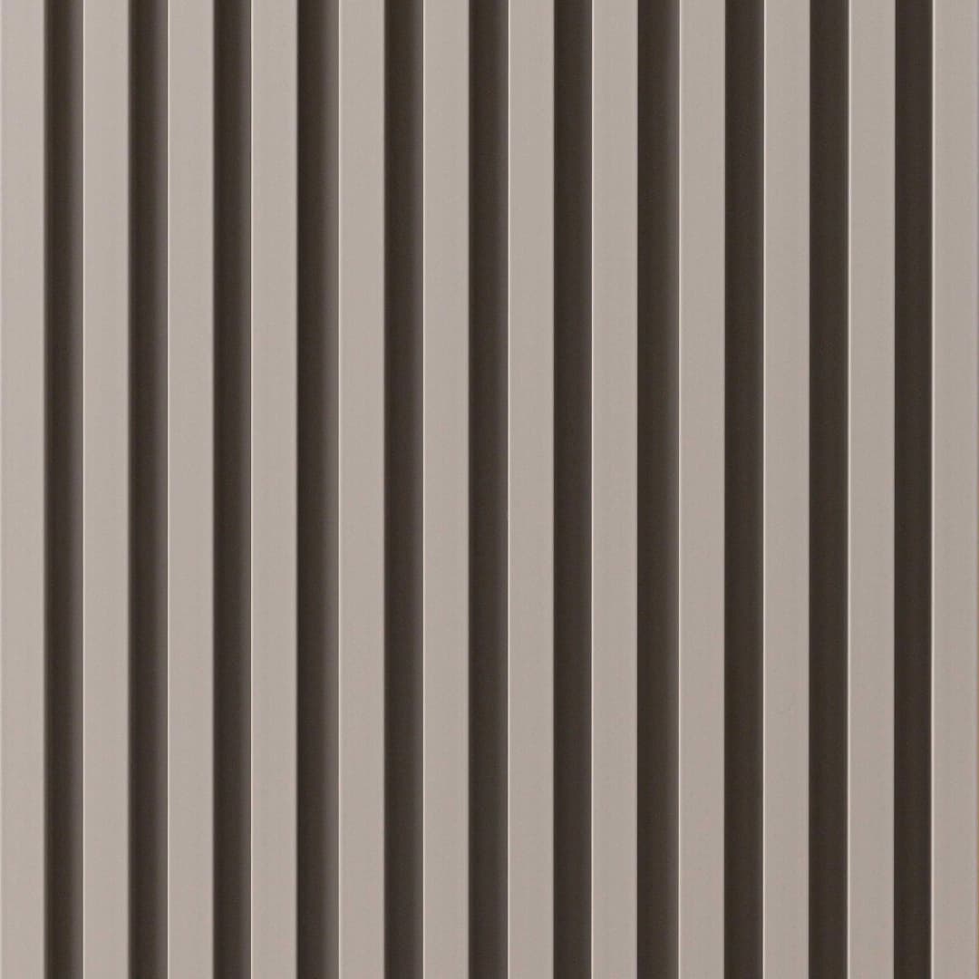 Palillaje Duvar WPC Gris 150x2850x25 mm
