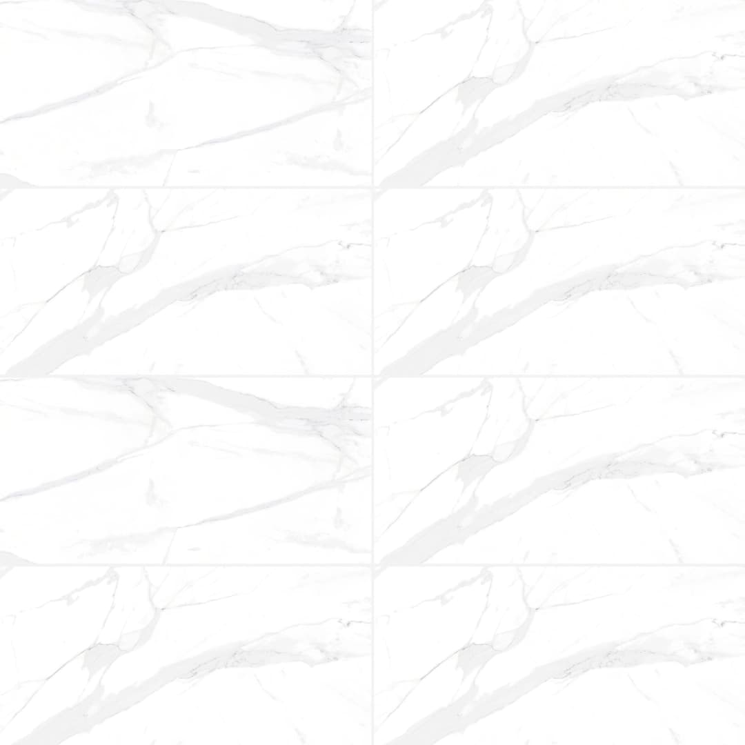 Porcelanato Calacatta Blanco Mate Satinado 60x120 cm
