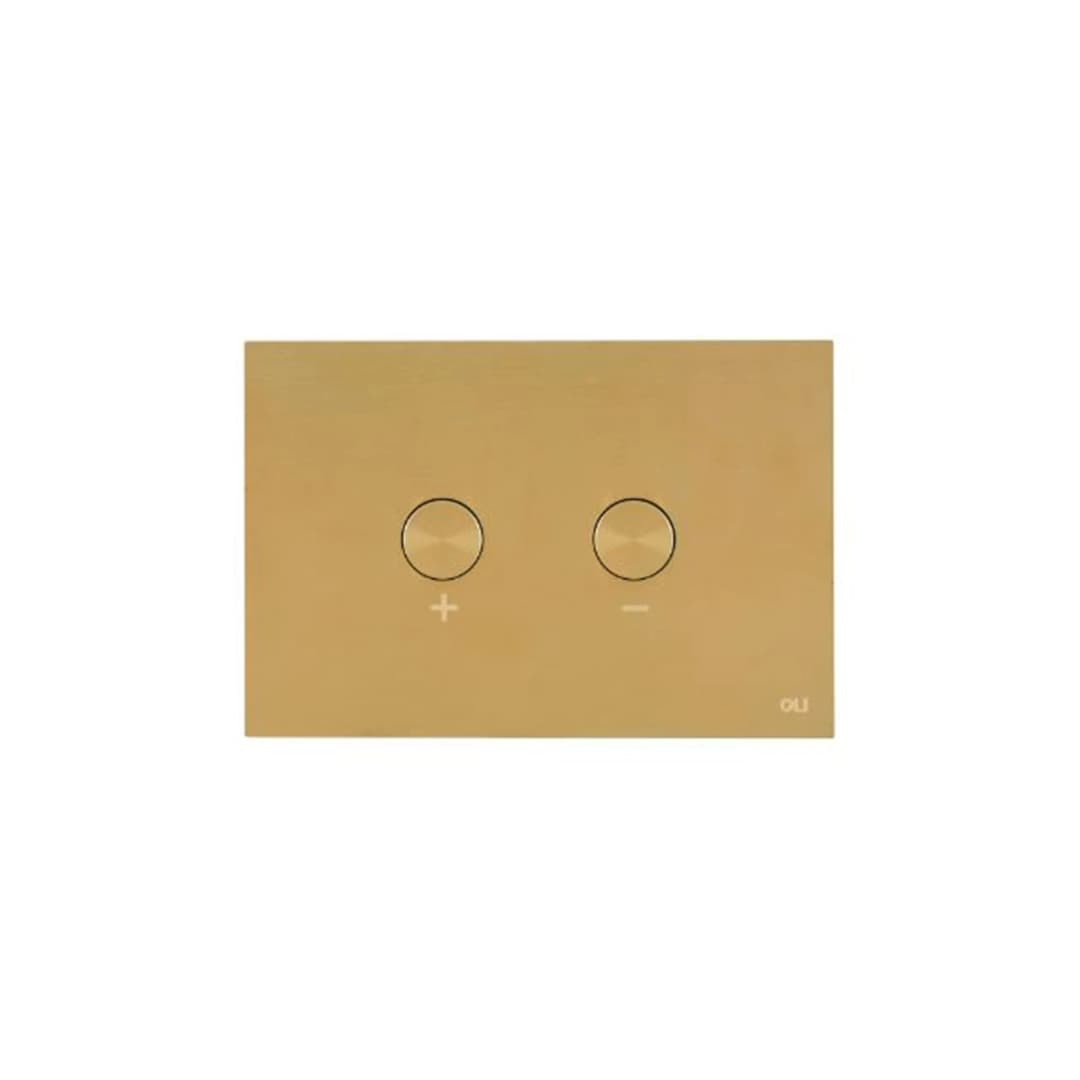Placa de Accionamiento Dual Blink Gold Plated