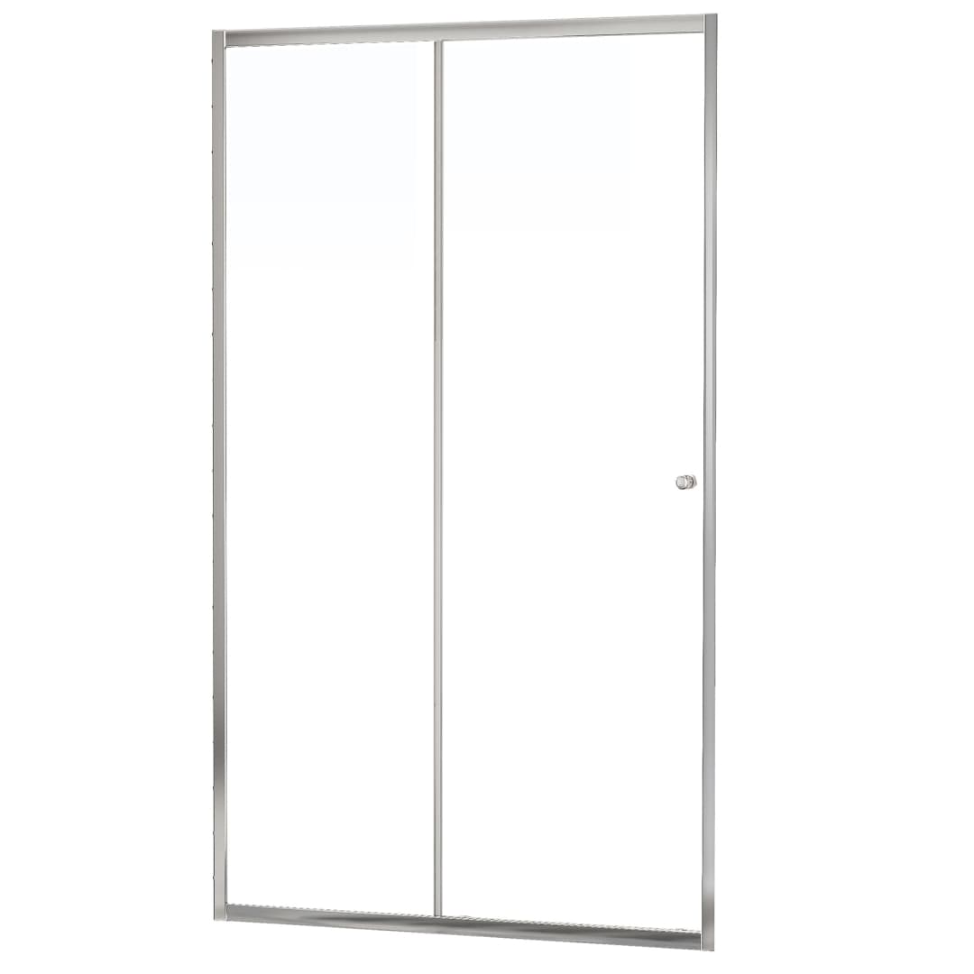 Mampara de Ducha Murano Corredera 1400x1980 mm Vidrio Templado Cromo