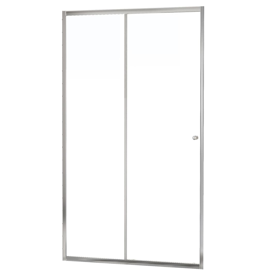 Mampara de Ducha Murano Corredera 1700x1850 mm Vidrio Templado Cromo
