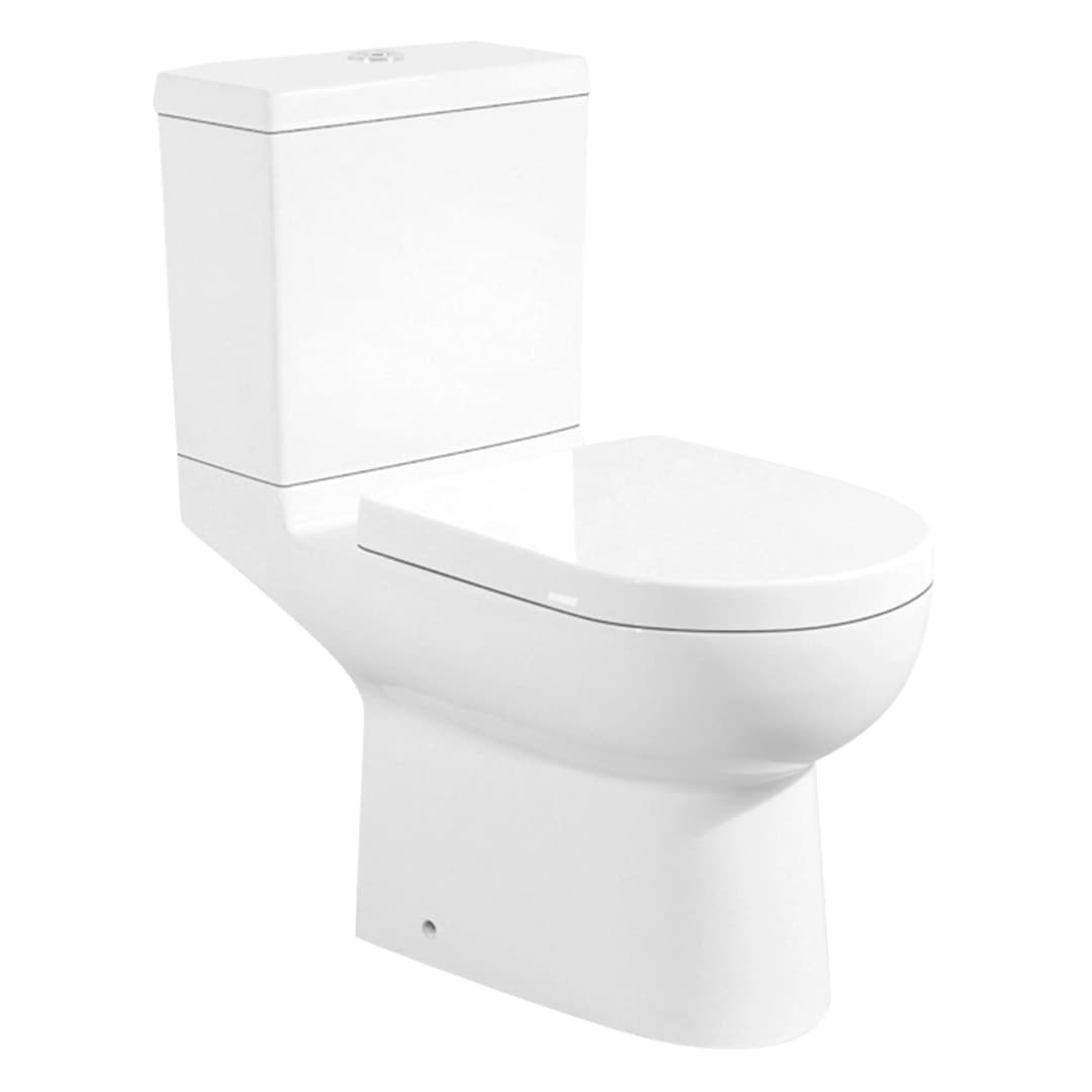 WC Reggio Con Asiento Slow Close Descarga a Piso 205 mm