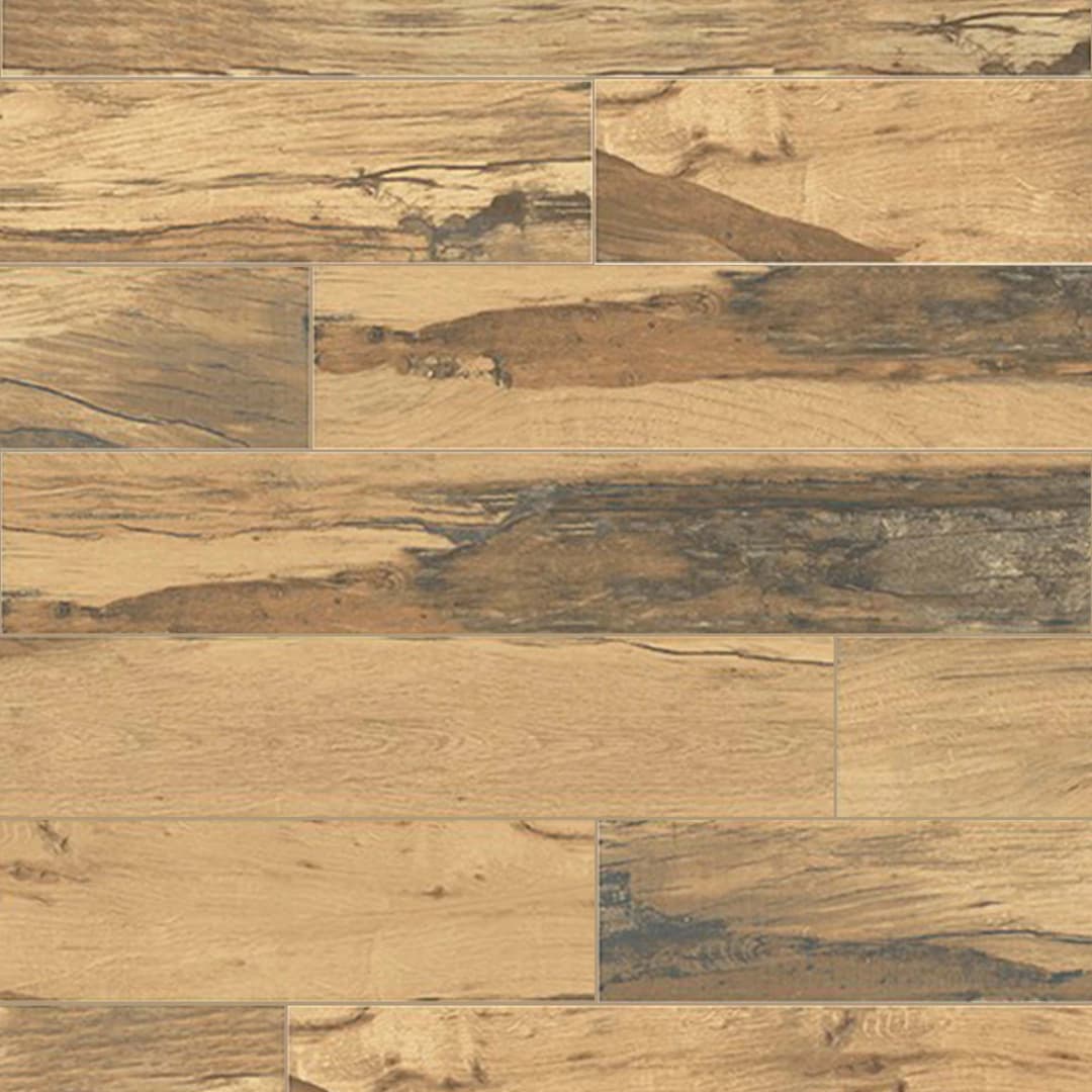 Porcelanato Burned Timber H5 Mate 20x120 cm