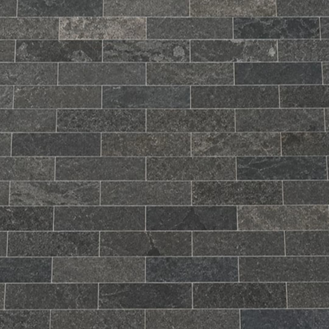 Ladrillo Brickstone Black Basalt Mate 5x20 cm
