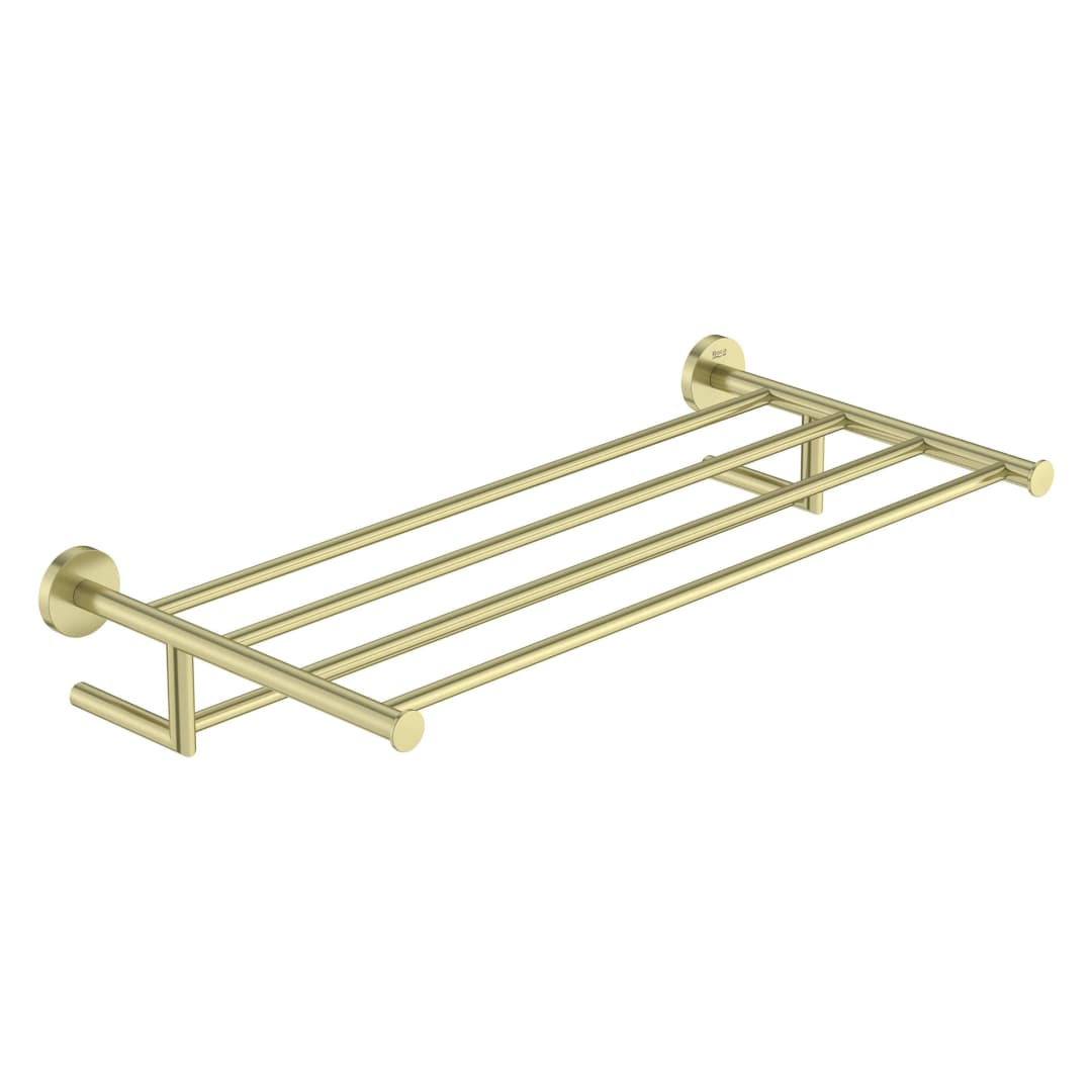 Toallero de Barra Hotel's 63 cm Con Repisa Oro Cepillado