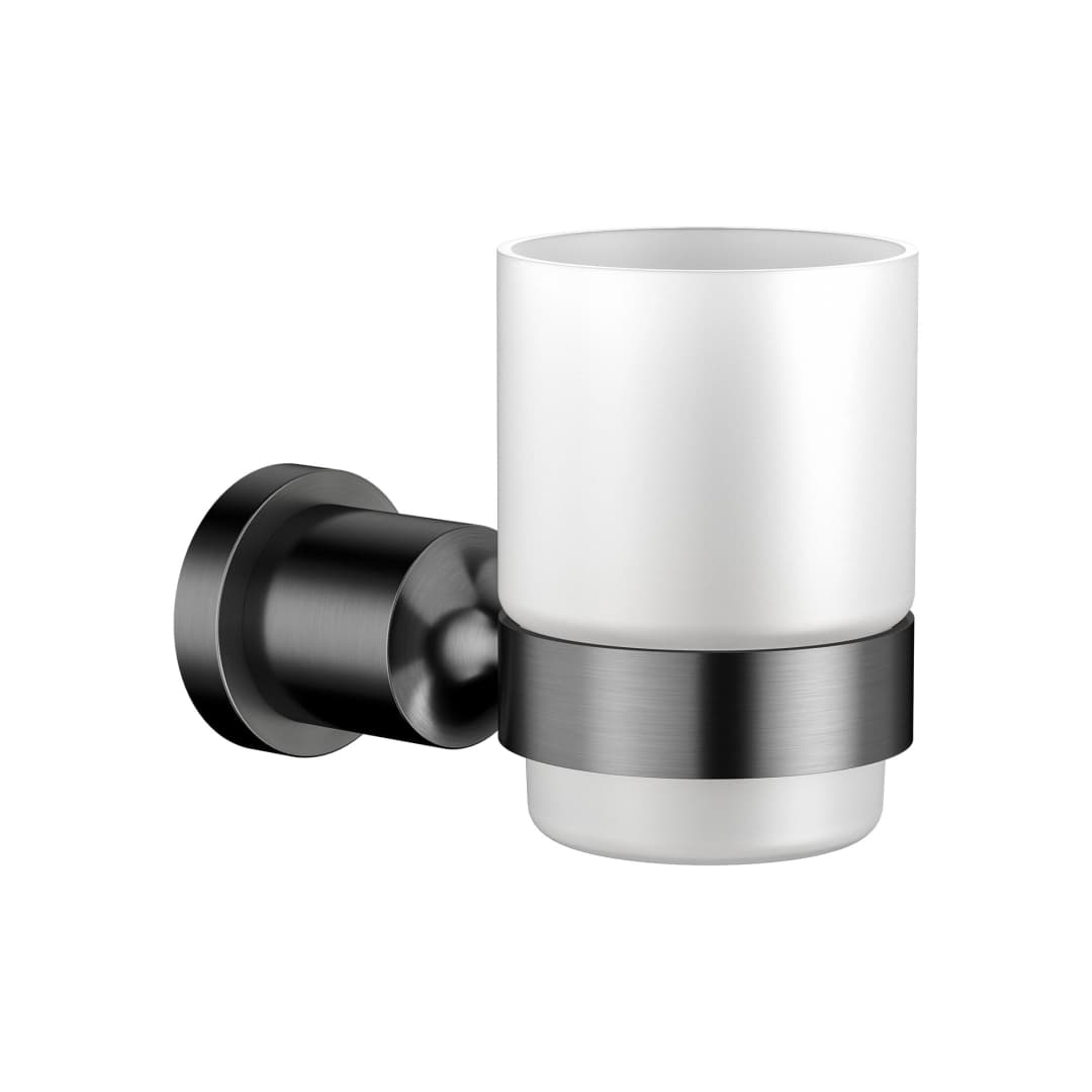 Portavaso Mebo 12 cm Circular Gun Metal